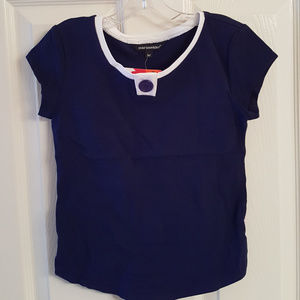 Girls MARIMEKKO Bon Bon Tee Shirt NWT Blue